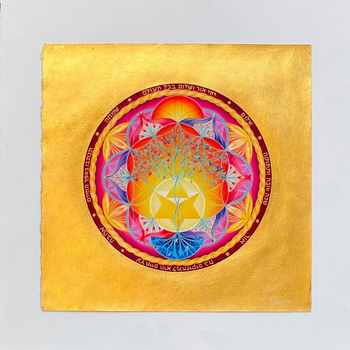 The Luminous Tree Sacred Geometry Spirituality