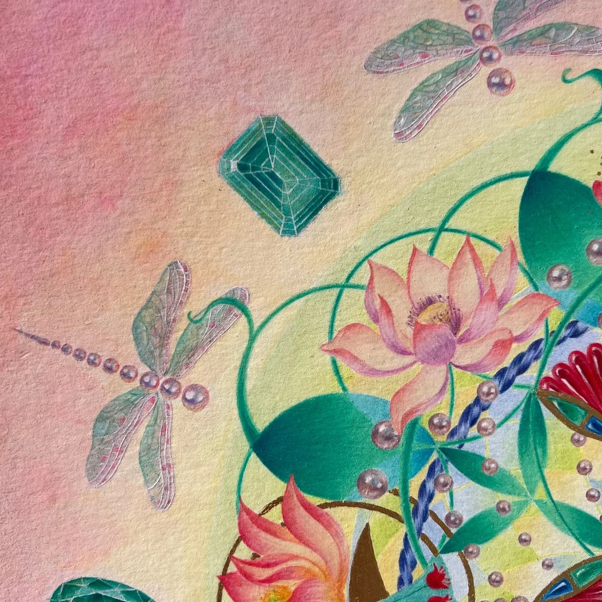 The Universe Is Blooming — detail 2
